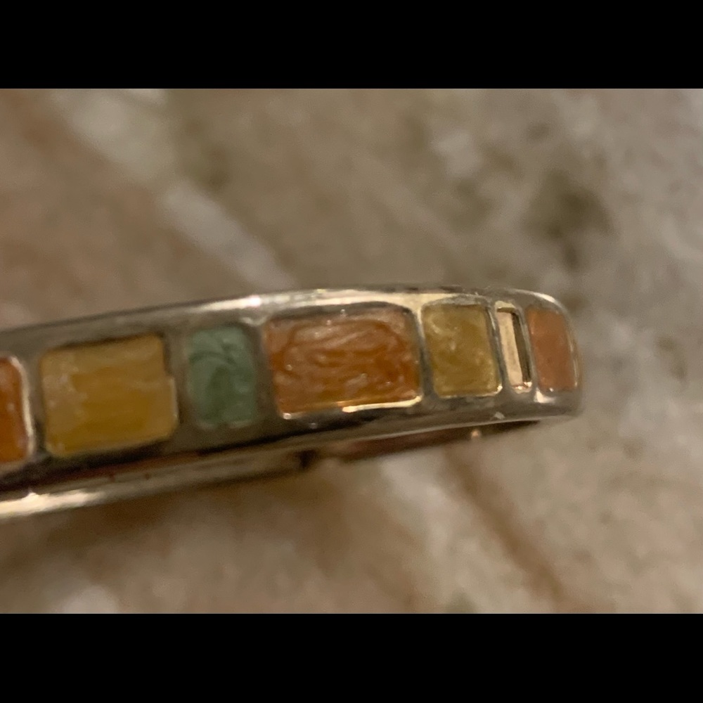 Enamel Bangle w/Magnetic Closure